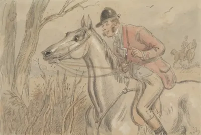 Hark Startled Horse And Alert Rider