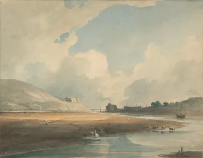 Harlech Castle And Twgwyn Ferry