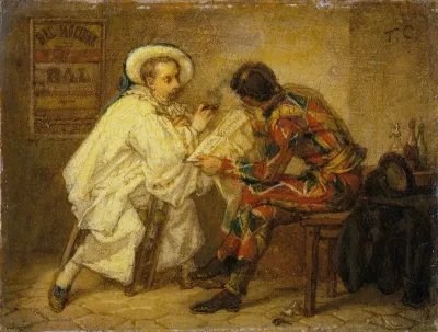 Harlequin And Pierrot