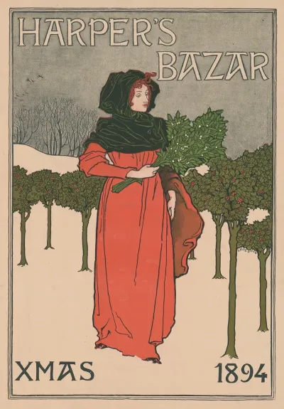 Harpers Bazar Xmas 1894