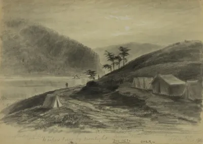 Harpers Ferry By Moonlight