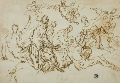 Harpies Attacking Aeneas And His Companions