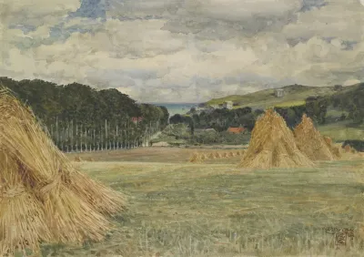 Harvest Field Normandy