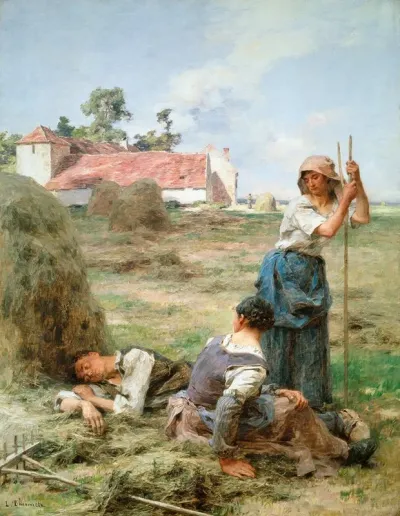 Harvesters At Rest