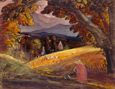 Harvesters By Firelight