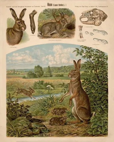 Hase Lepus Timidus