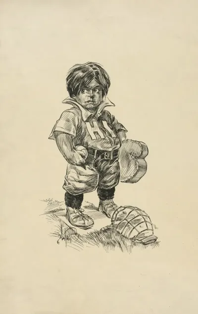 Haskell Indian Baseball Boy