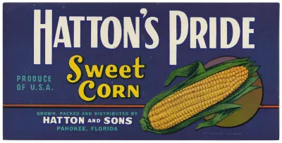 Hattons Pride Sweet Corn Label 2