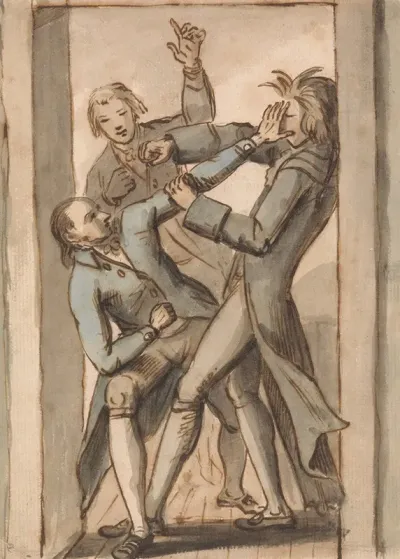 Haughton Field And Shepheard Fighting
