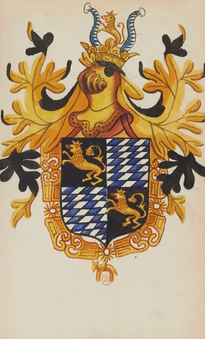 Haut Et Puissant Prince Guillaume Comte Palatin Du Rhειν Duc Des Deux Bauieres
