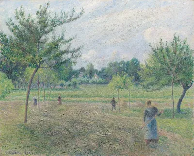 Haymaking At Eragny