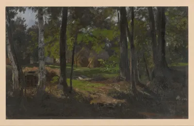 Haystacks Among Trees In Spreewald
