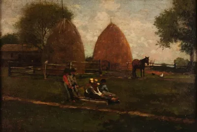 Haystacks And Children