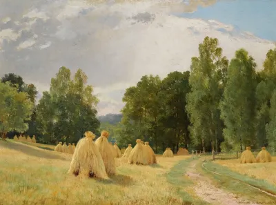 Haystacks Preobrazhenskoe