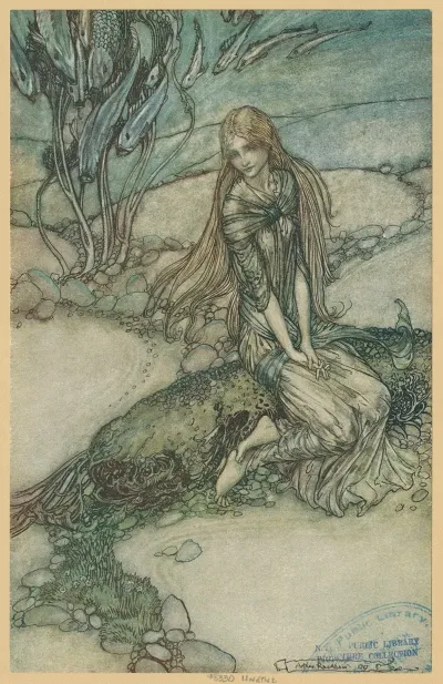 He Could See Undine Beneath The Crystal Vault