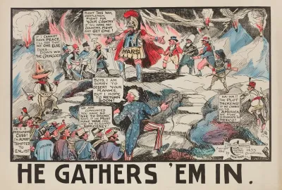 He Gathers Em In