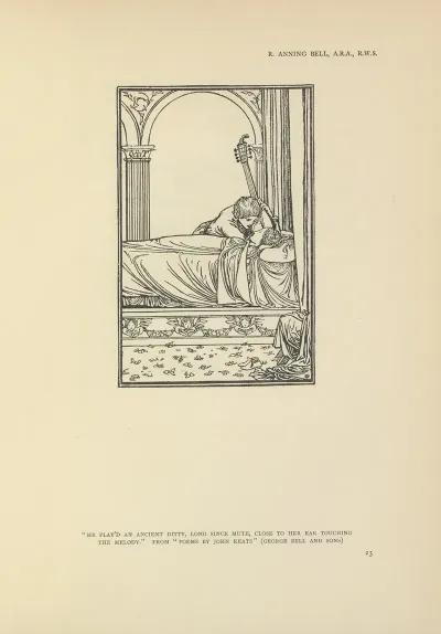 He Playd An Ancient Ditty Long Since Mute Poems By John Keats