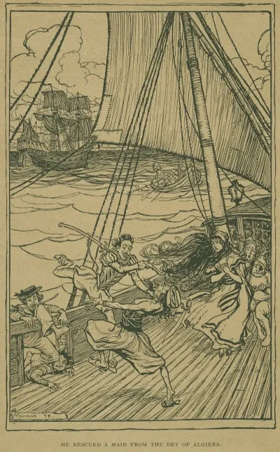 He Rescued A Maid From The Dey Of Algiers