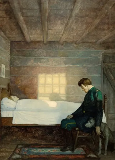 He Sat There Until The Sun Went Down The Little Shepherd Of Kingdom Come