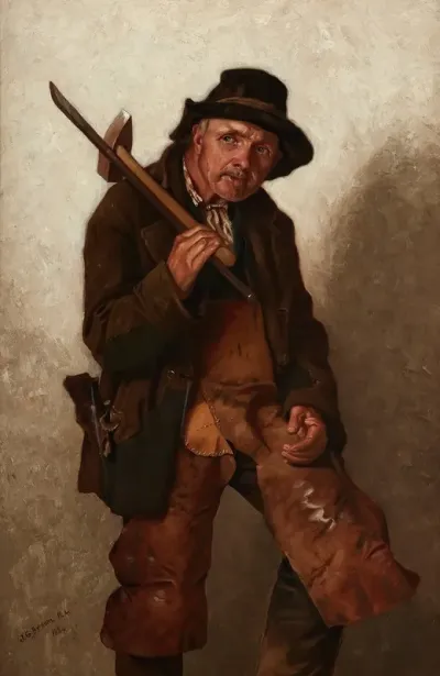 He Toils At Eighty
