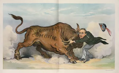 He Took The Bull By The Horns But