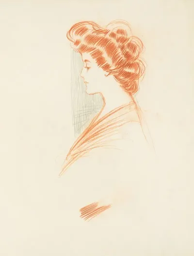 Head And Shoulders Of A Young Woman 2