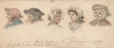Head Dresses In Covent Garden