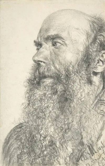 Head Of A Bearded Man 11