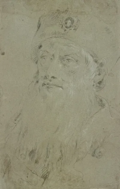 Head Of A Bearded Oriental