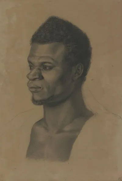 Head Of A Black Man 2