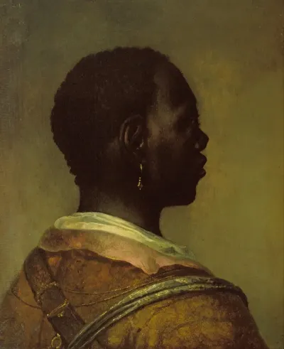 Head Of A Black Man