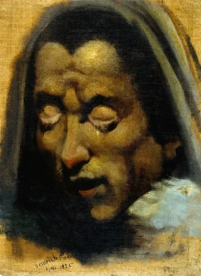 Head Of A Damned Soul From Dantes Inferno