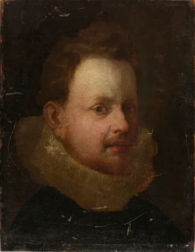 Head Of A Gentleman After Van Dyck