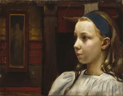 Head Of A Girl Little Anna