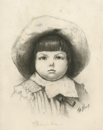 Head Of A Little Boy