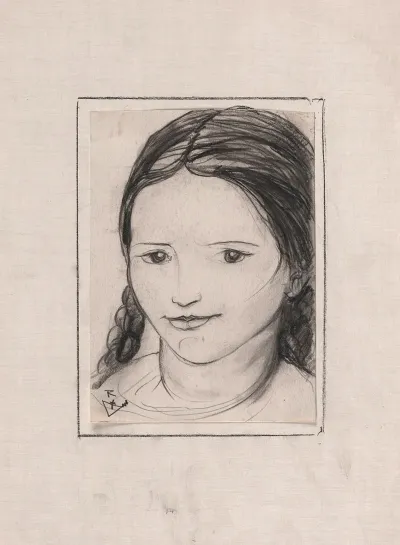 Head Of A Little Girl