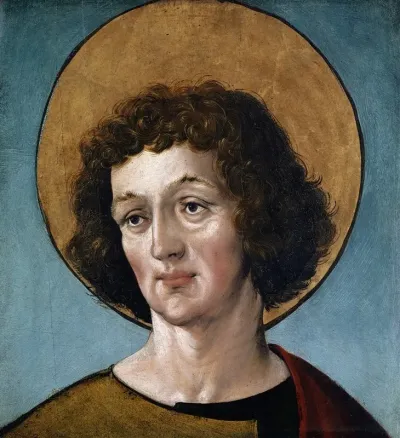 Head Of A Male Saint