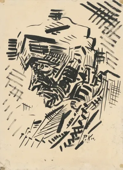 Head Of A Man In A Fur Cap