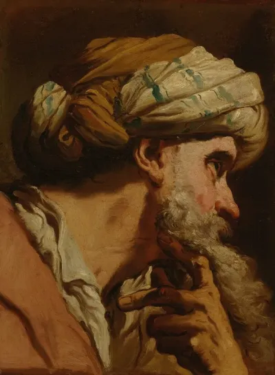 Head Of A Man In Oriental Costume