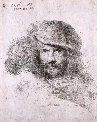 Head Of A Man Possibly A Self Portrait