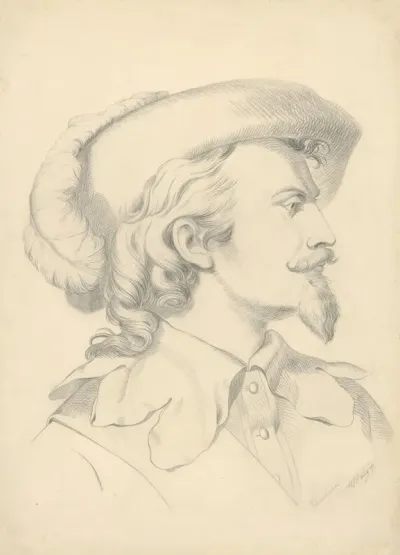 Head Of A Man With A Beard