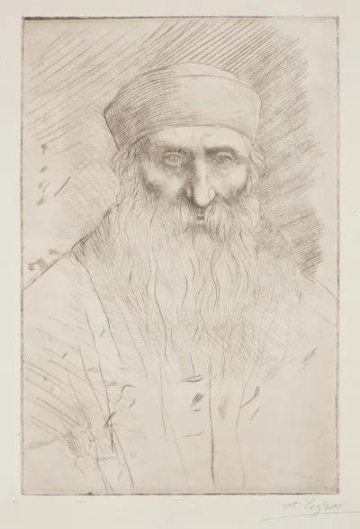 Head Of A Man With A Long Beard 2