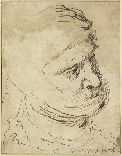 Head Of A Man With Cloth Headdress