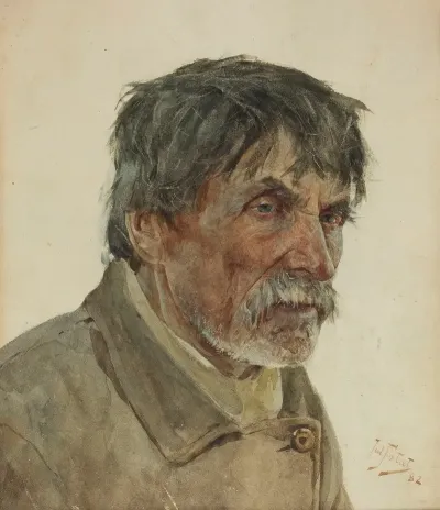 Head Of A Peasant From Samogitia