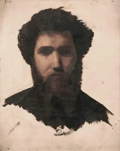 Head Of A Peasant From The Front