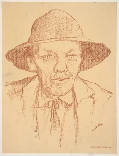 Head Of A Peasant Wearing A Hat