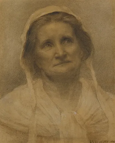 Head Of A Peasant Woman 3