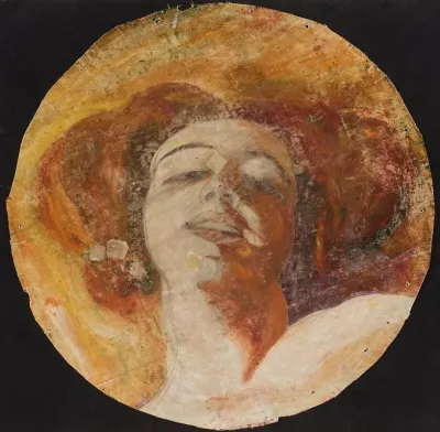 Head Of A Red Haired Woman