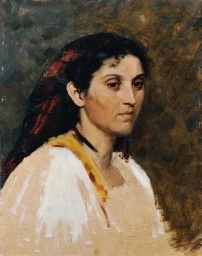 Head Of A Roman Woman