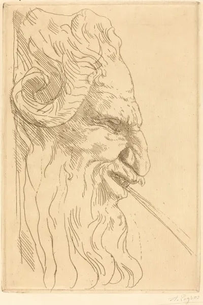 Head Of A Satyr Tete De Satyre